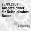 Beispielhaftes Bauen